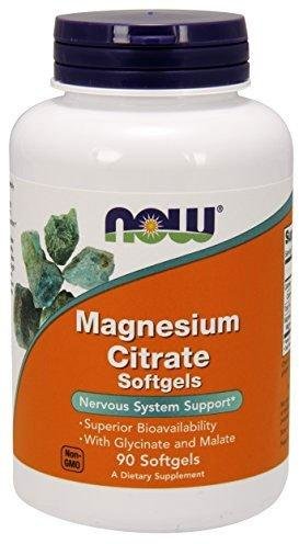 NOW Magnesium Citrate 134 mg, 90 капс.